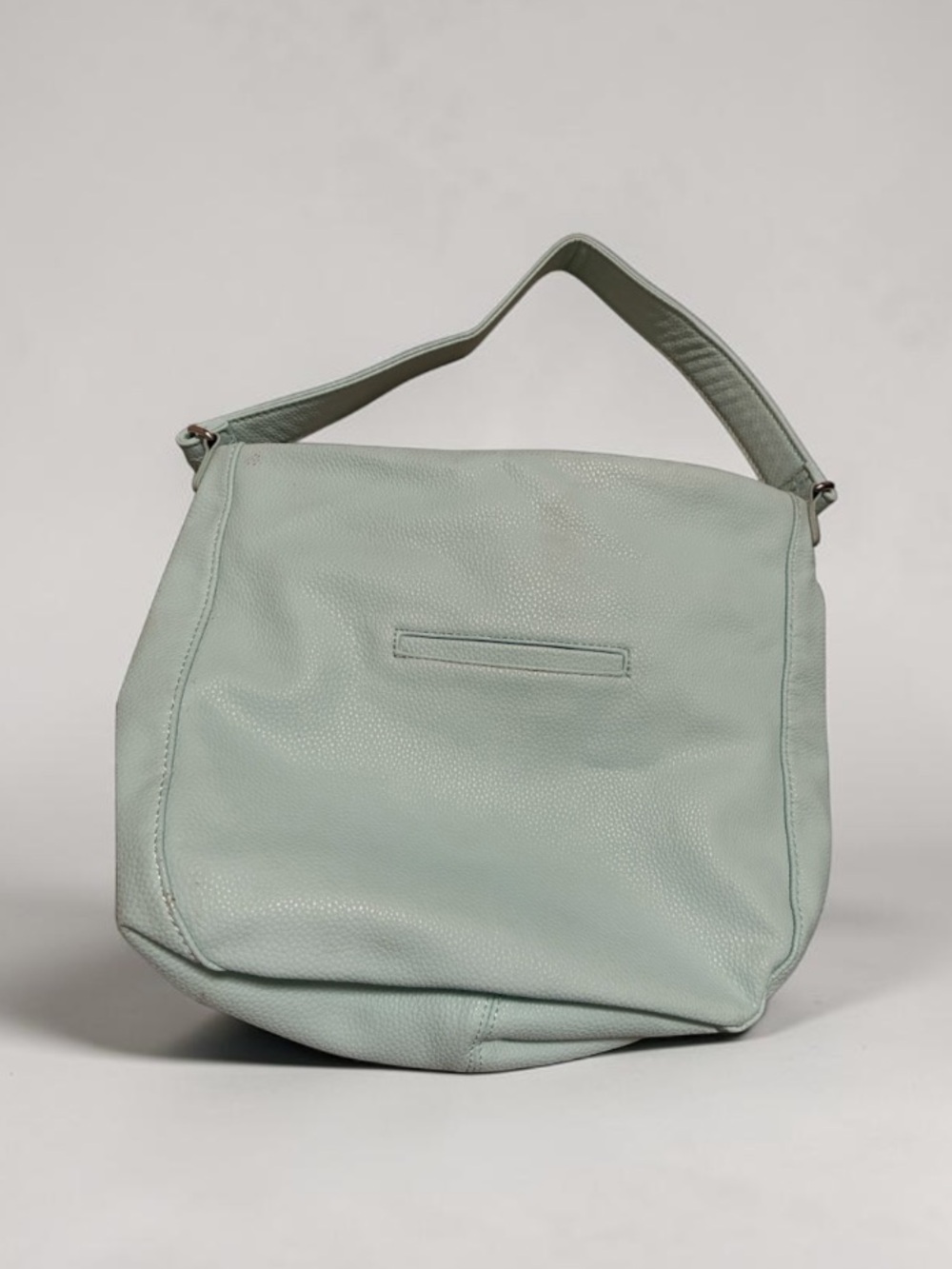 Mint Green Pebbled Shoulder Bag - Women’s Everyday Carry
